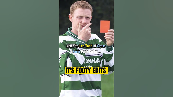 Lee Todd's 2-Second Red Card: The Quickest Sending Off in Football #shorts
