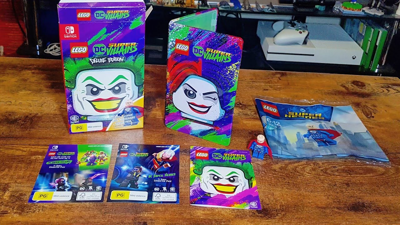 ps4 lego dc super villains deluxe edition