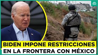 Biden restringe la migración a Estados Unidos: Presidente ordena proteger la frontera con México by Meganoticias 331 views 8 hours ago 2 minutes, 39 seconds