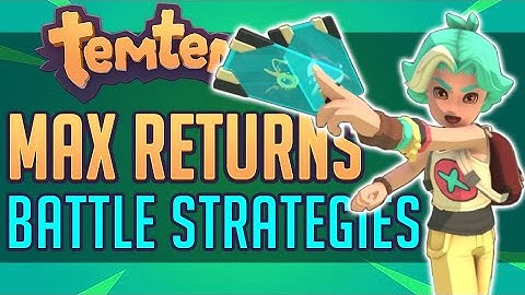 Temtem: Tamer Max Battle Strategies! (Early Access)