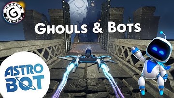 Ghouls and Bots 👻 ALL Bots and Puzzle Pieces 🤖 Astro Bot No Commentary