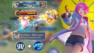 Nyobain Build Kagura Lemon! Cocok Buat yang Main Barbar(Spam Skill + Basic Attack)