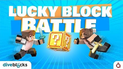 Minecraft cube craft lucky block fight gameplay video