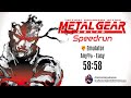 Metal gear solid speedrun  emulator any easy  5858