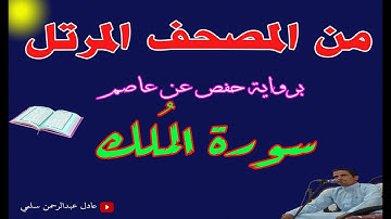 سورة الملك مرتلة || عادل  سلمي