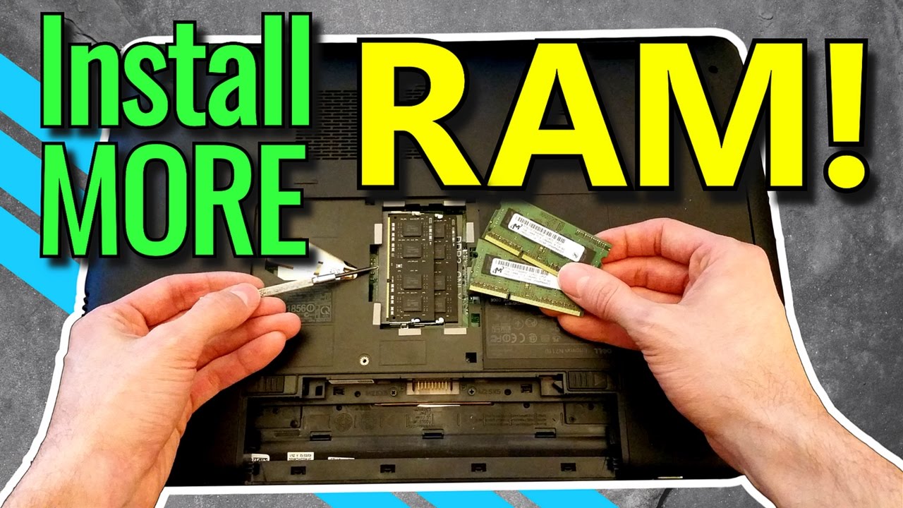 How to Upgrade Laptop Memory | Add More RAM! - YouTube