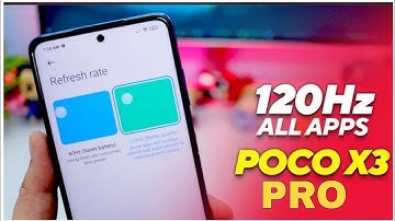 Enable 120Hz Refresh Rate On poco x3 and Any Xiaomi Mobile// in poco x3 pro,x3 refresh rate Setting.