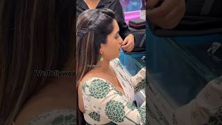 Sravanthi Chokarapu Hot Cleavage And Slip