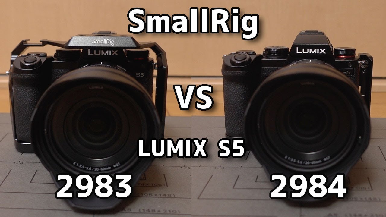 LUMIX S5II ミラーレスカメラ ボディ　smallrig SmallRigがパナソニックLUMIX S5II用ケージ＆キット「SmallRig