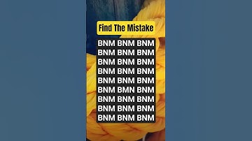 Find The Mistake #quizgame #quiz #puzzle #maths #iqtest #braintestsolution #shortvideo #shorts