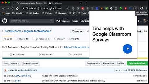 Simple Angular 8.x Chrome Extension