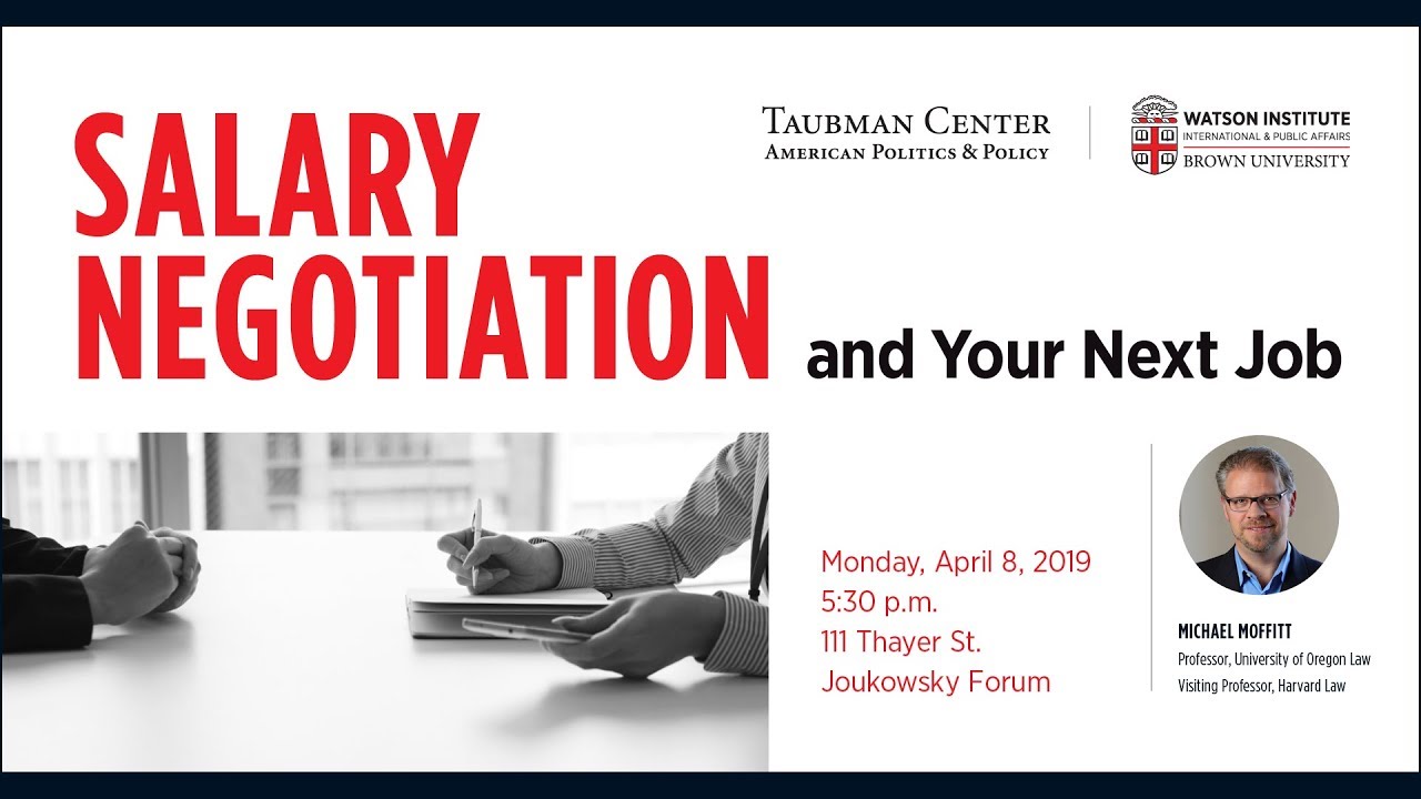 Salary Negotiation and Your Next Job