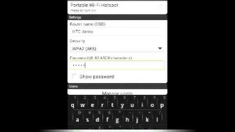 HTC Wifi Hotspot