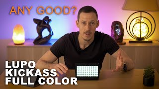 Lupo Kickass Panel Full Color LED RGBW Video Light Review