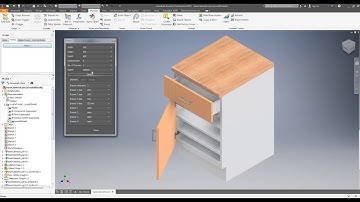 Autodesk Inventor iLOGIC - Cabinet Automation