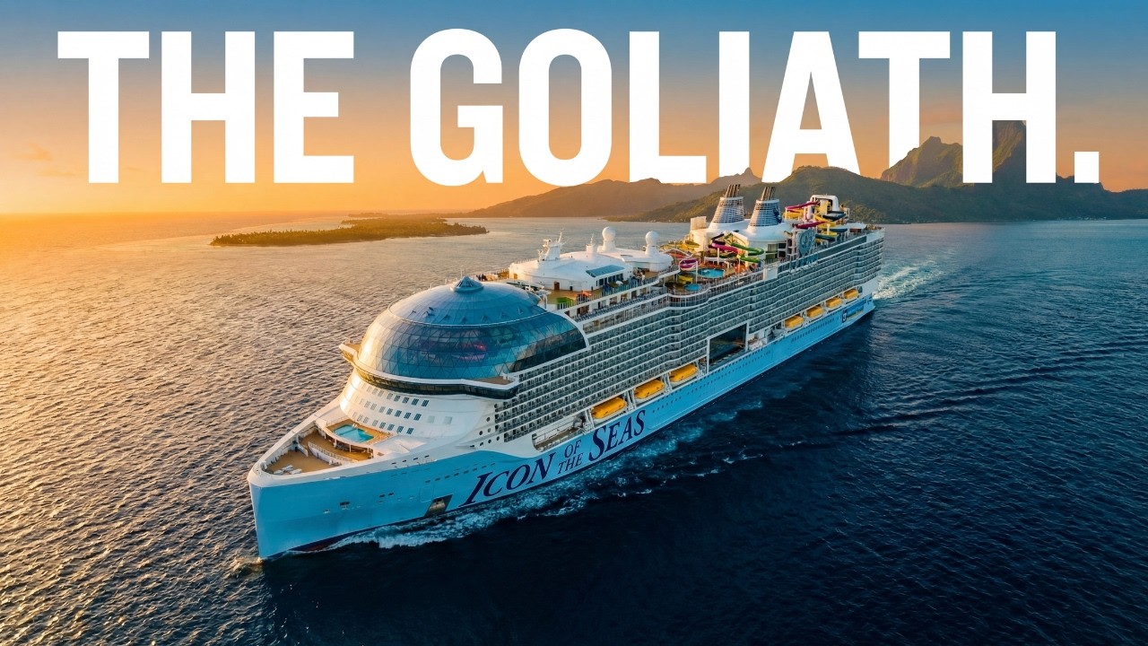 5x Bigger Than Titanic: Building the World's Largest Cruise Ship | Icon of the Seas