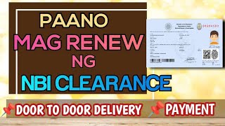 PAANO MAG RENEW NG NBI CLEARANCE ONLINE  2024 | HOW TO RENEW NBI CLEARANCE ONLINE 2024 | NBI RENEWAL