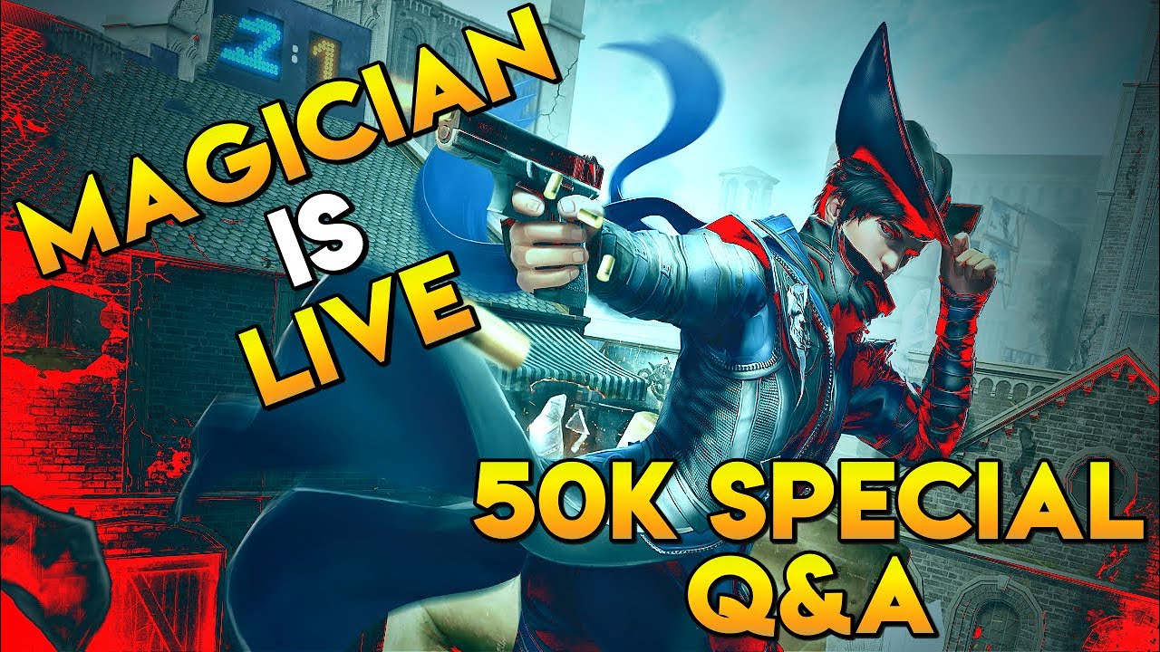 MAGICIAN IS LIVE | 50K SPECIAL Q&A | PUBG MOBILE - YouTube