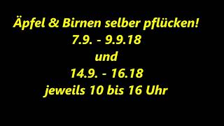 Omselshof Selber Pflücken