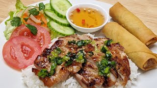 Poulet Grillé Vietnamien Comme Au Resto - Facile Et Rapide - Ga Nuong - Vietnamese Grilled Chicken