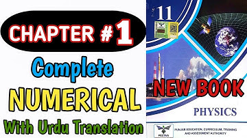 Class 11th Physics New Book | Chapter 1 | Numerical | 1st Year Physics Unit 1 Numerical