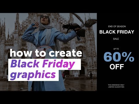 How to create Black Friday graphics  | PicsArt Tutorial