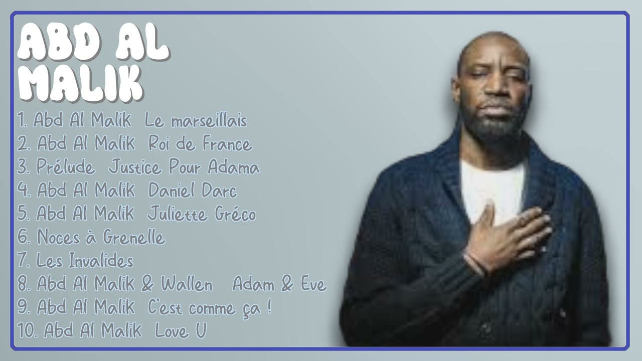 L'art d'aimer-Abd al Malik-Hit music roundup roundup for 2024-Mainstream