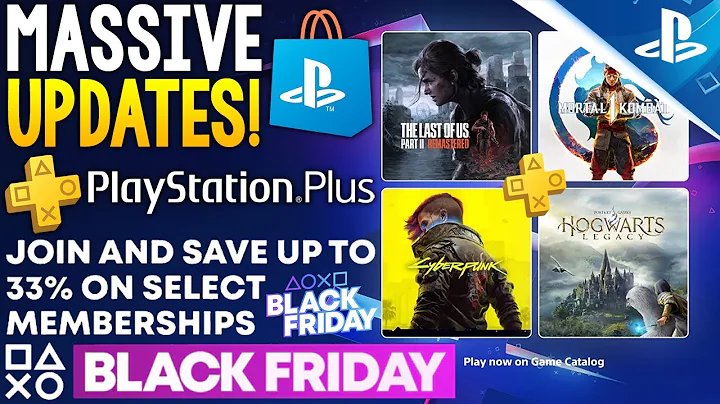 HUGE NEW PlayStation BLACK FRIDAY 2025 DEALS - PS PLUS Discounts, PSN Sale, Consoles + Accessories!