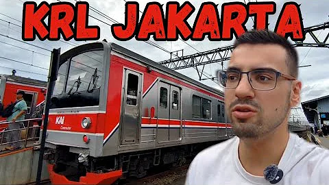 First Time on KRL JAKARTA Commuter Line (very impressive) 🇮🇩