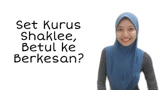 Cara Ambil Set Kurus Shaklee Untuk Kurangkan Berat Badan