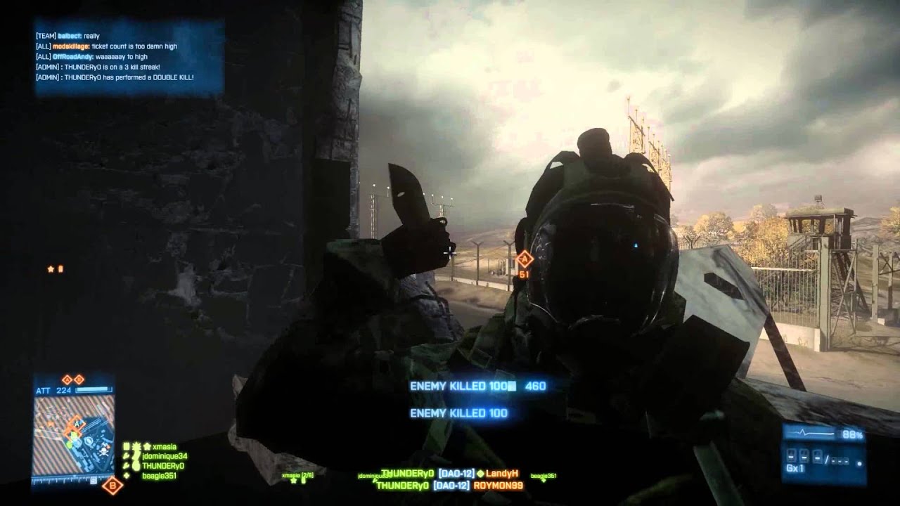 Battlefield 3 Counterknifing??  (Battlefield 3 Gameplay)