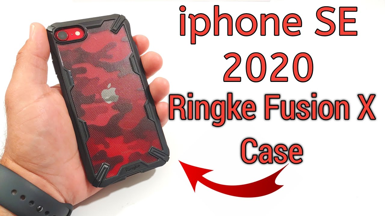 iphone SE 2nd Generation - Ringke Fusion X Case 