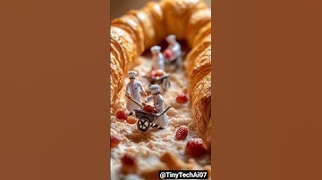 "Tiny Workers’ Chocolate Toast Mission!"#viralvideo #trending #ytshorts #tinyworkers #shorts #funny