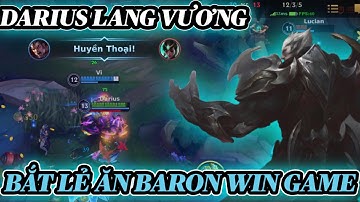 [LMHT:Tốc Chiến] Darius đi top siêu dễ khi chơi theo cách này bắt lẻ ép Baron và win game