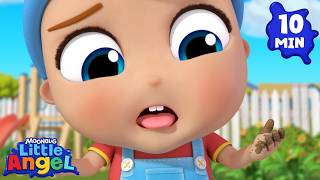 my hands don t go my mouth little angel kids songs nursery