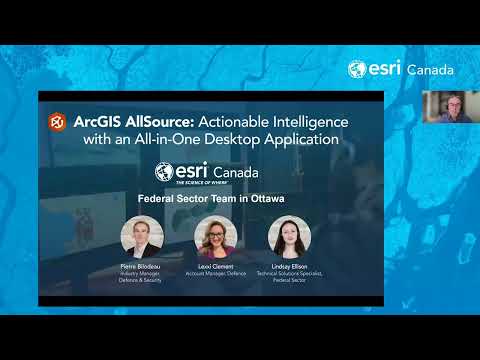 ArcGIS AllSource: Actionable Intelligence with an All in One Desktop Application