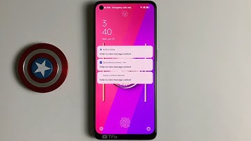 Smart notification hiding on OPPO Reno7 Android 12