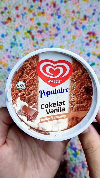 mencari dan menemukan ice cream walls populaire coklat #icecream #walls #eskrim
