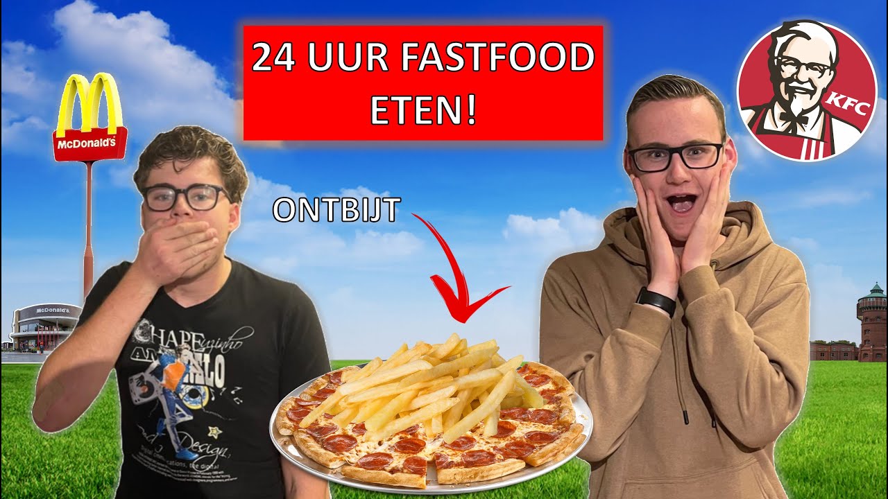 24U FASTFOOD ETEN *DIK WORDEN* | RoyTi - YouTube