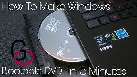 Gadget Guru Tech - How To Make Bootable DVD In 5 Minutes