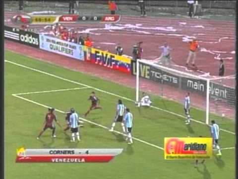 VEN 1-0 ARG | Gol de Fernando Amorebieta (11/10/2011)