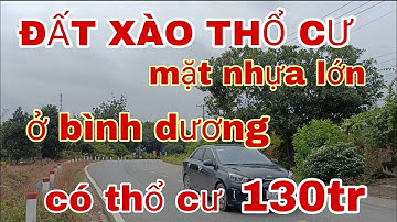 ĐẤT XÀO CÓ THỔ CƯ BÌNH DƯƠNG BÁM MẶT NHỰA 32M NẰM GIỮA KHU CÔNG NGHIỆP 0937971626 CHỈ 130TR/M NGANG