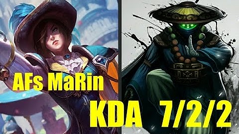 AFs MaRin Fiora vs Jax Top Lane Patch 7.7  - League Of Legends Korea Ranked Challenger