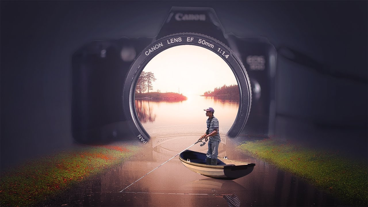 Camera Photoshop Manipulation Tutorial Digital Art Youtube