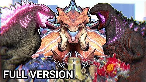 Shin Godzilla, Mega Kaiju vs Evolved Godzilla | Animation (Full Version)