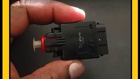 How to adjust your Brake Light Switch; Stoplight switch adjustment