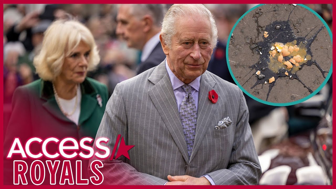 Man Arrested For Throwing Eggs At King Charles & Queen Camilla