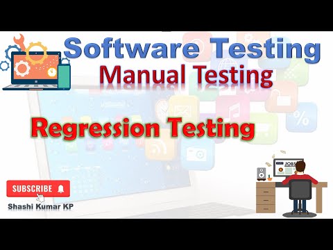 Regression Testing | Software Testing | Manual Testing #softwaretesting #manualtesting #régression
