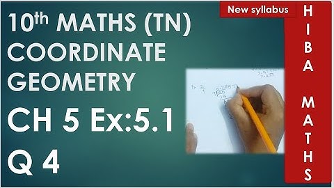 10th maths chapter 5 exercise 5.1 question 4 TN New Syllabus TN Samacheer portions