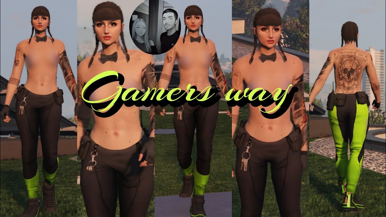 Глитч на мод костюм, gta 5 online outfits tutorial